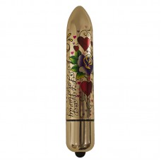 Rocks Off RO160 Tattoo Vibrator Hearts and Roses