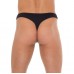 Mens Black GString With A Net Pouch Mens Black GString With A Net Pouch