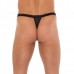 Mens Black GString With Red Pouch Mens Black GString With Red Pouch