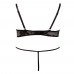 Cottelli Red and Black Lace Bra Set Cottelli Red and Black Lace Bra Set