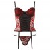 Cottelli Red Lace Basque