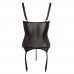 Cottelli Wet Look Black Basque