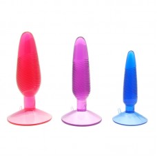 Twirly Trio Butt Plugs