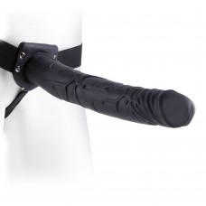 Fetish Fantasy Series 11 Inch Hollow Strap On Black Fetish Fantasy Series 11 Inch Hollow Strap On Black