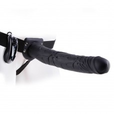 Fetish Fantasy Series 11 Inch Vibrating Hollow Strap On Black Fetish Fantasy Series 11 Inch Vibrating Hollow Strap On Black