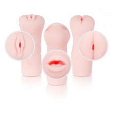 Adams Stroker Trio Flesh Masturbators
