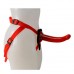 Sophias Red Rider Strap On Dildo