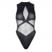 Leg Avenue Woven Straps Body With Stockings UK 8 to 14