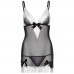 Leg Avenue Lace and Mesh Chemise String
