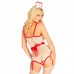 Leg Avenue Nurse Fishnet Costume UK 8 to 14 Leg Avenue Nurse Fishnet Costume UK 8 to 14