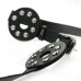 Studded Spiked Breast Binder With Nipple Holes Studded Spiked Breast Binder With Nipple Holes