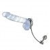 Slide And Ride Steel Cock Ring And Anal Plug Slide And Ride Steel Cock Ring And Anal Plug