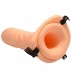 Size Matters Erection Assist Hollow 6.5 Inch Dildo Strap On