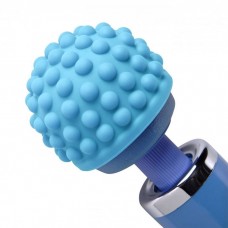 Wand Essentials Blue Massage Bumps Silicone Attachment