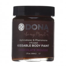 DONA Kissable Body Paint Chocolate Mousse