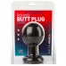Round Large Black Butt Plug Round Large Black Butt Plug