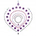 Bijoux Indscrets Flamboyant Body Jewelery Purple And Pink