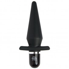 Fifty Shades Of Grey Delicious Fullness Vibrating Butt Plug Grey