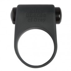 Fifty Shades Of Grey Feel It Baby Vibrating Cock Ring Grey