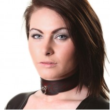 House Of Eros Dark Red Flame Collar