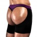 Passion Violet And Black Shorts Passion Violet And Black Shorts