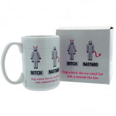 Humour Mug Bitch/Bastard