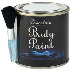 Chocolate Body Paint Tin And Brush
