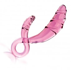 Icicles 30 Hand Blown Glass Massager Waterproof 8 Inch