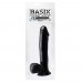 Basix 12 Inch Dong With Suction Cup Black Basix 12 Inch Dong With Suction Cup Black