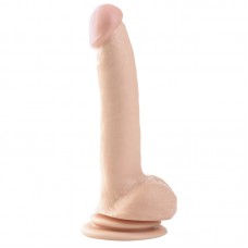 Basix 9 Inch Dong With Suction Cup Thicky Flesh