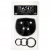 Basix Rubber Works Universal Harness Plus Size Black Basix Rubber Works Universal Harness Plus Size Black