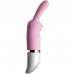 Crush Honey Bunny Silicone Pink Dual Vibe Crush Honey Bunny Silicone Pink Dual Vibe