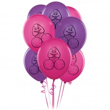 8 Pecker Party Balloons