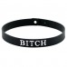 Black Silicone Bitch Collar Black Silicone Bitch Collar