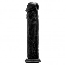 Black Realistic 11 Inch Dildo