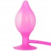 Pink Booty Call Pumper Silicone Inflatable Medium Anal Plug Pink Booty Call Pumper Silicone Inflatable Medium Anal Plug