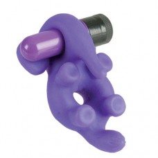 Lilac Ele Vibrating Cock Ring