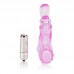 Silicone Lovers Penis Sleeve Arouser with Mini Vibe