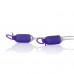 Purple Silicone Vibrating Nipple Pleasurizers Purple Silicone Vibrating Nipple Pleasurizers