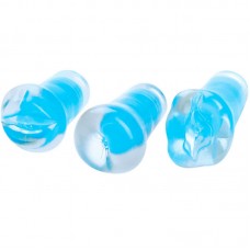 Cyberskin Transluctent Stroker Triplets Masturbator