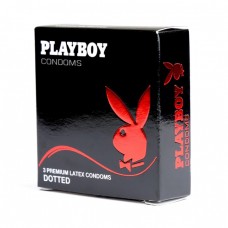 PlayBoy Dotted Condoms 3 Pack