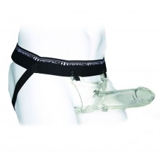 PerfectFit Zoro Knight 6 Inch Hollow Silicone Clear Strapon PerfectFit Zoro Knight 6 Inch Hollow Silicone Clear Strapon