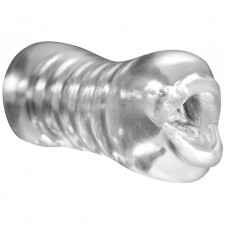 Sex Flesh Palm Tec Luxe Lips Beaded Stroker Masturbator