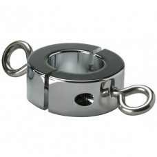 Ball Stretcher Cockring With Hooks 16oz