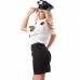Skirt And Blouse Police Uniform With Hat