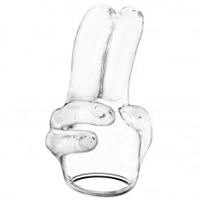 Power Head Double Finger Wand Attachment